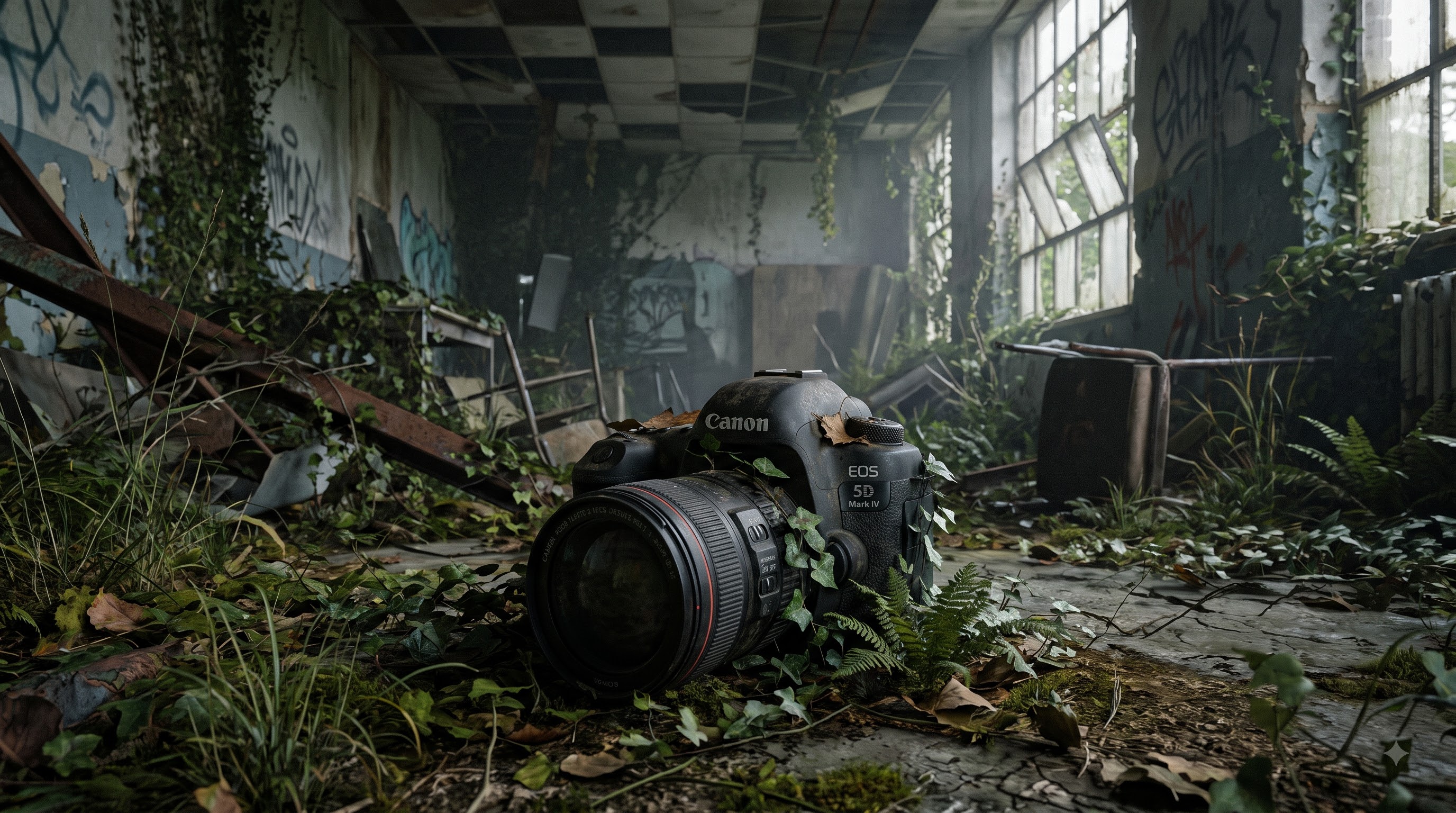 Canon 5D Mark IV DSLR Camera Resting in Atelier Studio